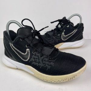 Nike Kyrie Flytrap II Black White Basketball Sneakers AO4436-001 Mens Size 8
